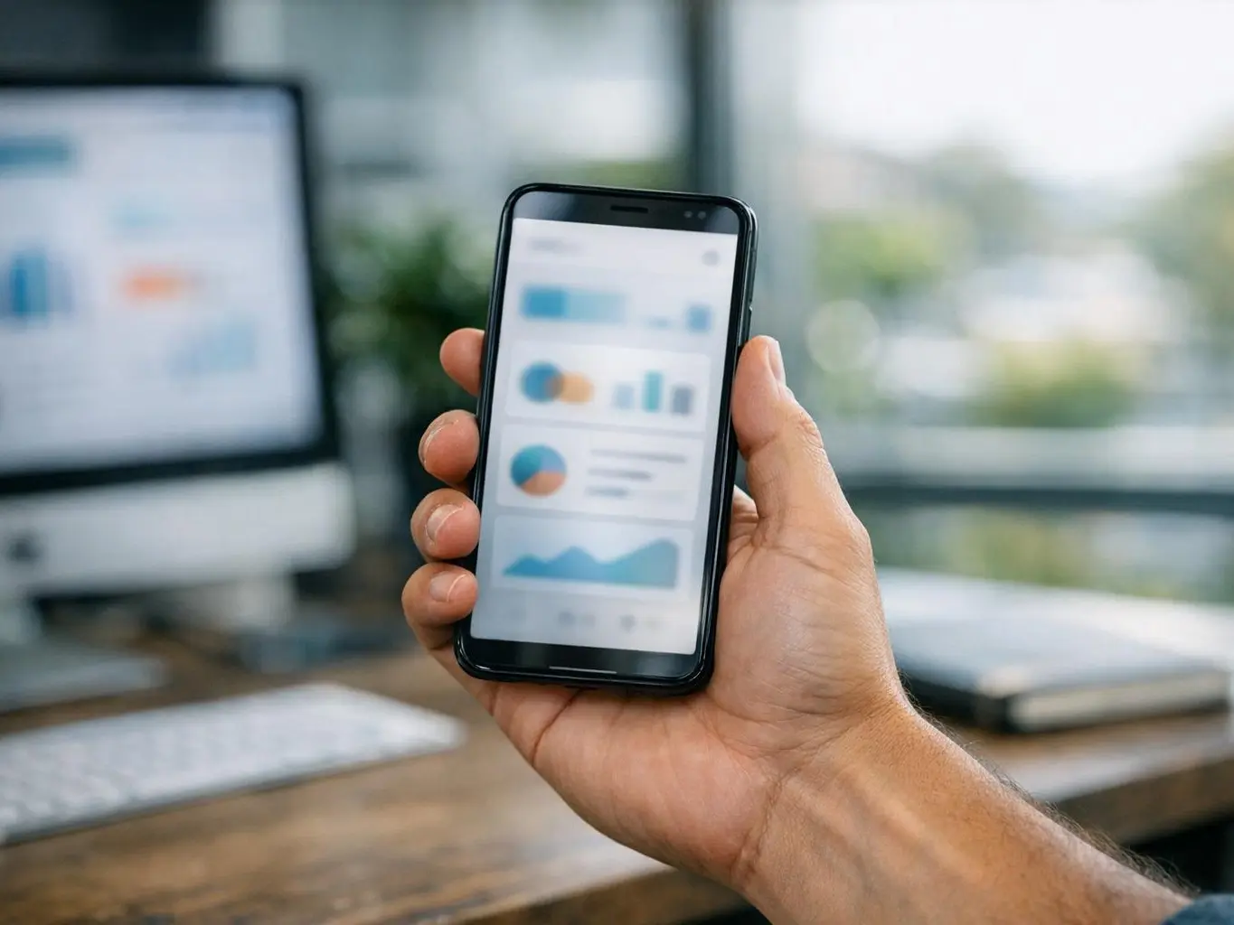 Port Macquarie coastal landscape with legal practice building in commercial district
